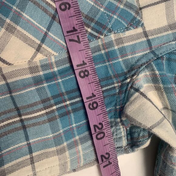 Denim & supply Ralph Lauren plaid flannel shirt M - Picture 7 of 8